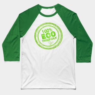 100% ECO Baseball T-Shirt